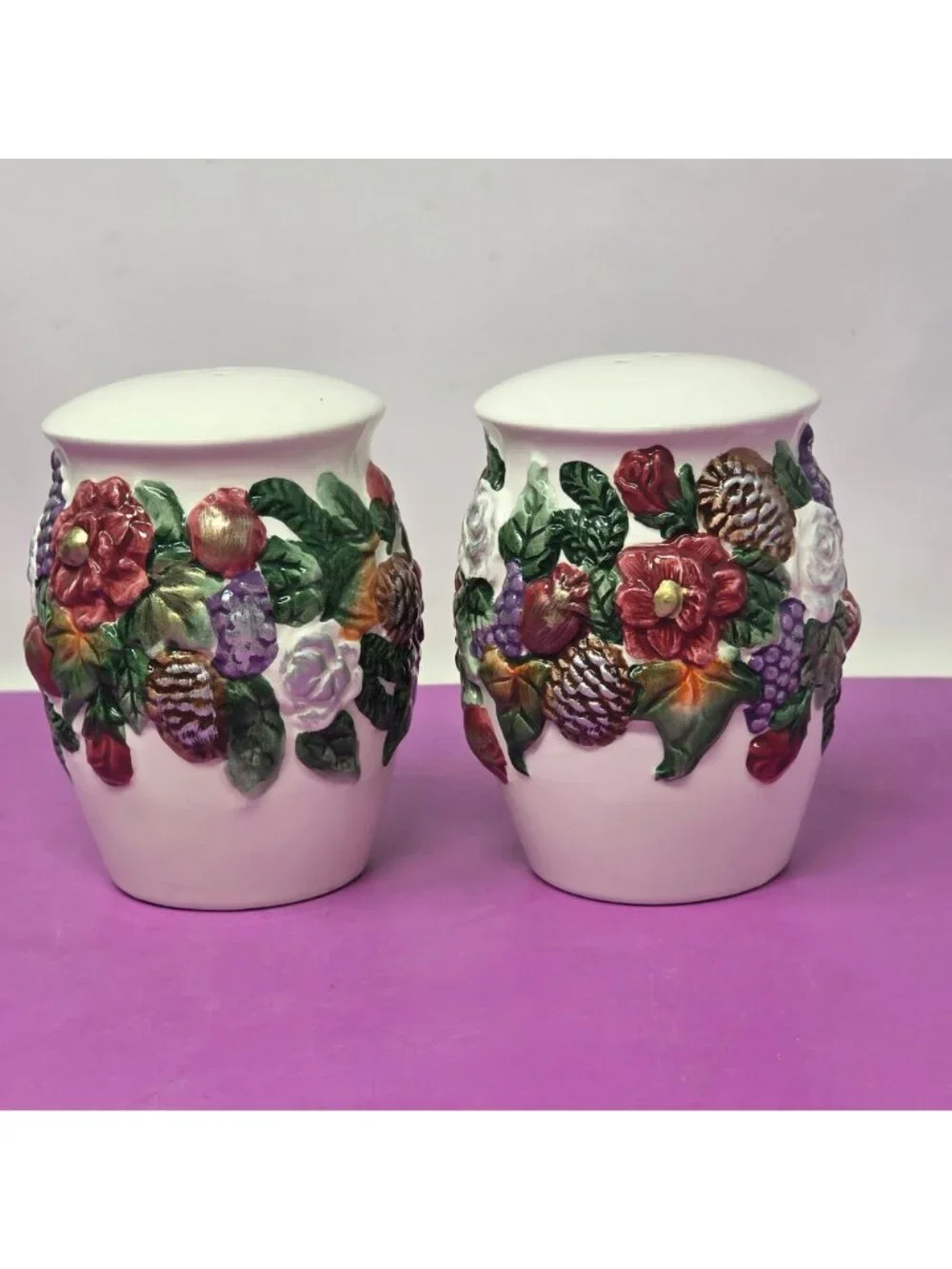 JCP Home Collection Holiday Harvest Salt And Pepper‎ Set In Original Box